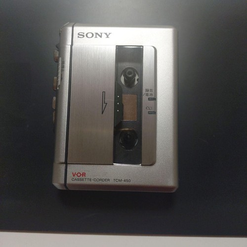 Sony tcm 450 - sony, walkman