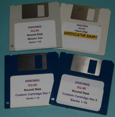 Ensoniq floppy disk - ensoniq, sq-80