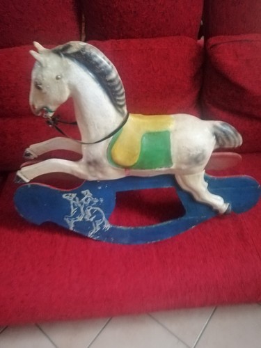 Cavallo dondolo con base - con,