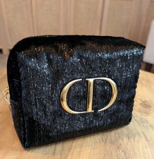 Dior black sparkle trousse - black,