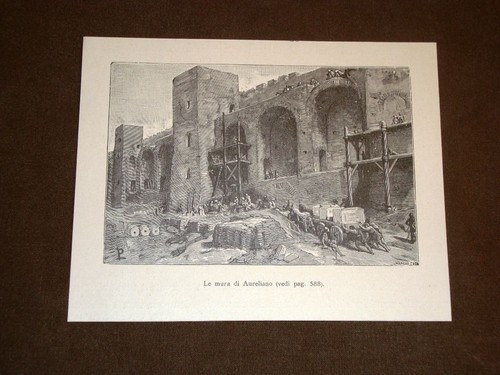 Storia roma mura - roma,