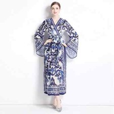 Vestito Abito Elegante Lungo