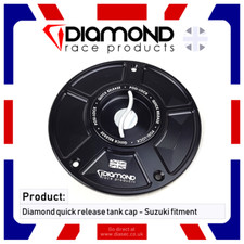 Diamond - Tappo serbatoio sgancio rapido - per Suzuki GSX-R600 - 2012-2013
