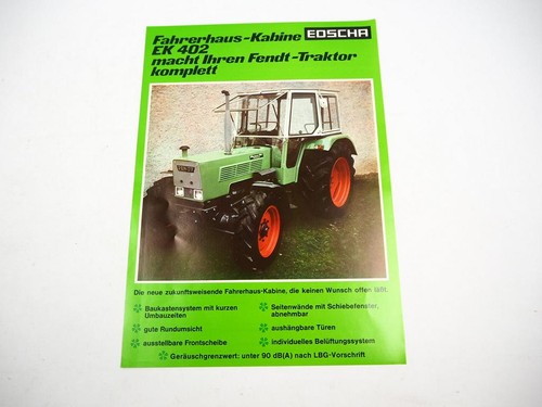 Orig brochure edscha 402 - brochure, ek