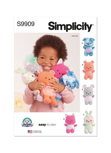 Simplicity 9909 peluche - 9909,