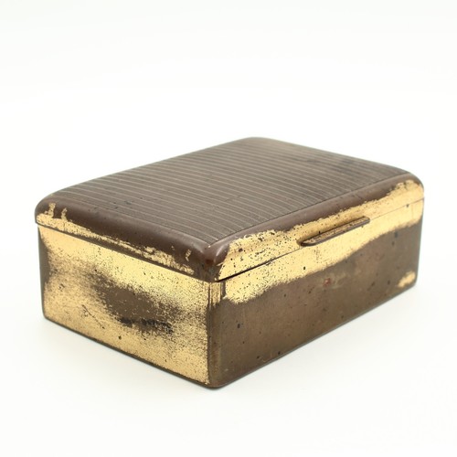 Vintage brass cigarette - brass,