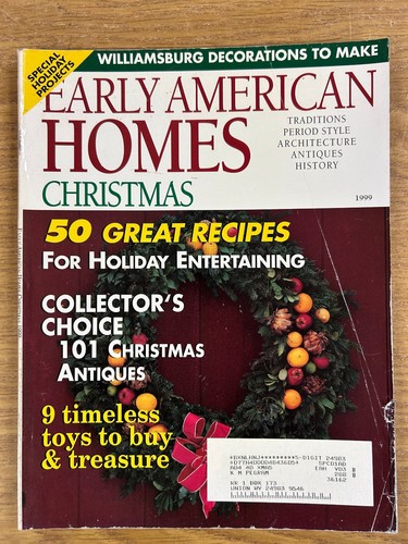 Early american homes christmas - early,
