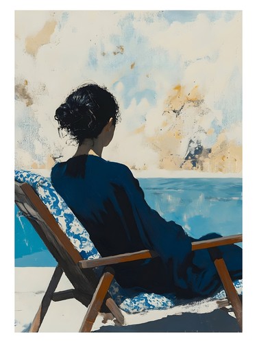 Donna mare poster - donna,