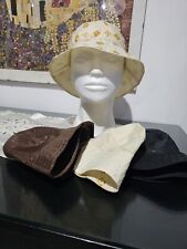 STOCK -50% 4 Cappelli IMPERMIABILI DONNA PIEGHEVOLI/TASCABILI LANCETTI SOPRANI  