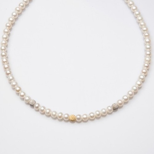 Collana girocollo filo - , di