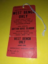 Biglietto Cotton Bowl Baylor