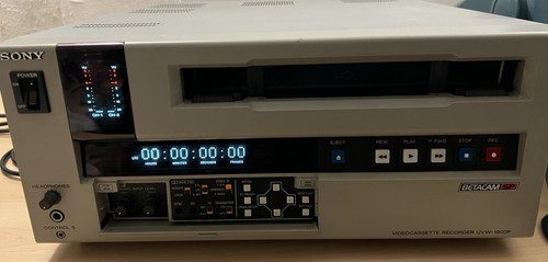 Sony uvw 1800p betacam - uvw-1800p, betacam-sp