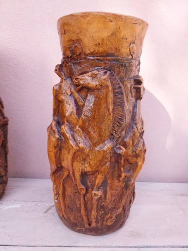 Vaso ceramica guerrino - vaso, in