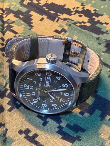 Hamilton khaki field h70535061 - khaki,