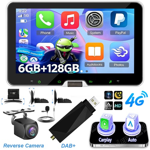 Autoradio 1din pollici - 10.1,