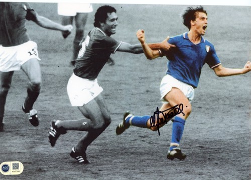 Marco tardelli firmato 12x8 - tardelli,