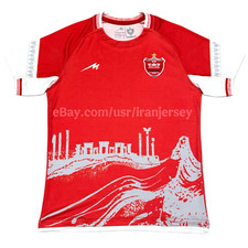 2024/25 Persepolis Home Jersey MEROOJ Perspolis ROSSO kit shirt nuova