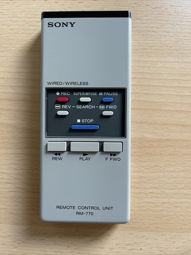 Telecomando sony 770 umatic - rm-770,
