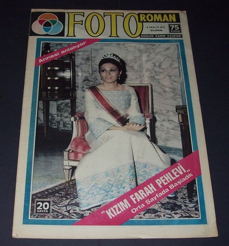 Farah diba pahlavi - pahlavi-ann, margret