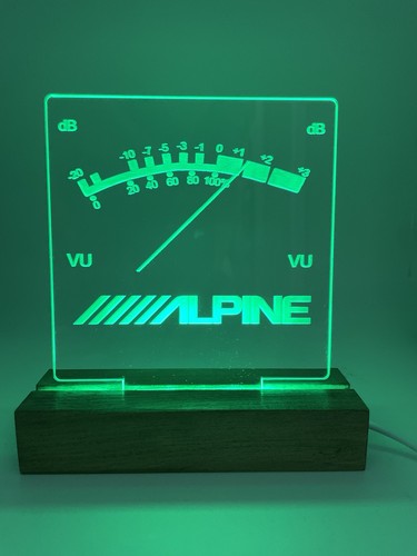 Insegna led autoradio alpina