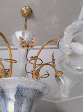 Lampadario Classico In Vetro Di Murano
