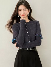 Maglione Donna Grigio Scuro