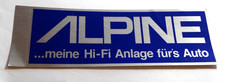 Adesivo pubblicitario alpine - adesivo,