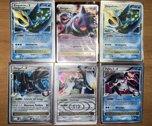 Pokémon lotto carte - lotto, lv.x
