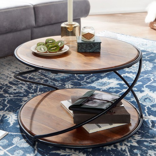 Finebuy tavolino salotto legno - salotto,