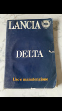 LANCIA DELTA 1300 1500 1600 GT MANUALE USO MANUTENZIONE LIBRETTO ISTRUZIONI 1982