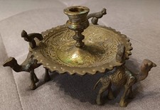 ANTICO PORTA CANDELE ORIENTALE