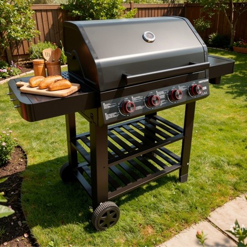 Barbecue gas control - gas,