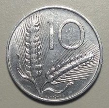 Vendo Moneta Da 10 Lire Spiga Aratro 1980