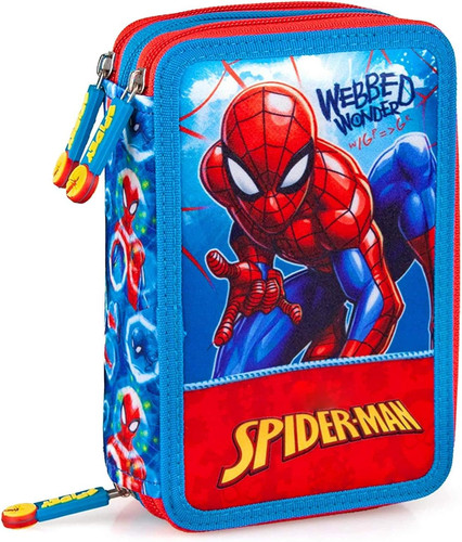 Spiderman astuccio scuola - spiderman,