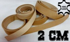 STRISCE IN CUOIO NATURALE PER
