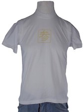 Adidas T-shirt Uomo S Small Bianco Manica Corta Maglietta Girocollo Cotone Top