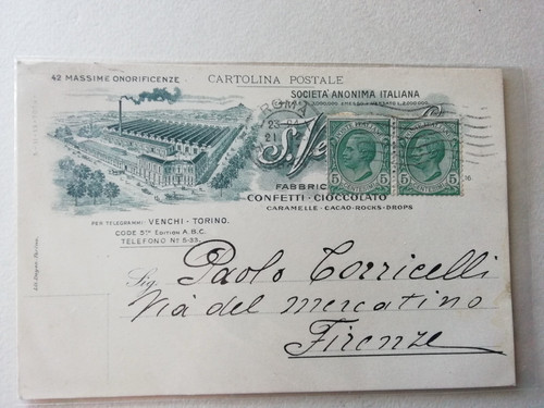 Cartolina postale commerciale - cartolina,