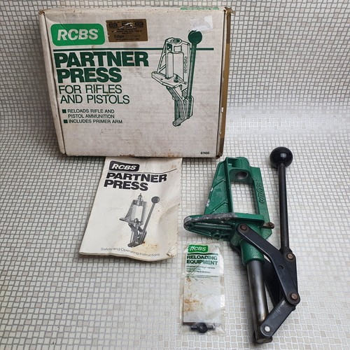 Rcbs partner press come lyman - rcbs,