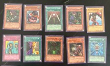 Yu-Gi-Oh! 38 carte classiche vintage - rare, ologrammi, incantesimi e mostri (2002-2005)