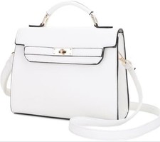 Borsa a tracolla EVVE bianca