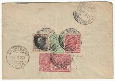 Regno d'Italia - 15 cent. rosso Posta Pneumatica 1927 su lettera fermo posta