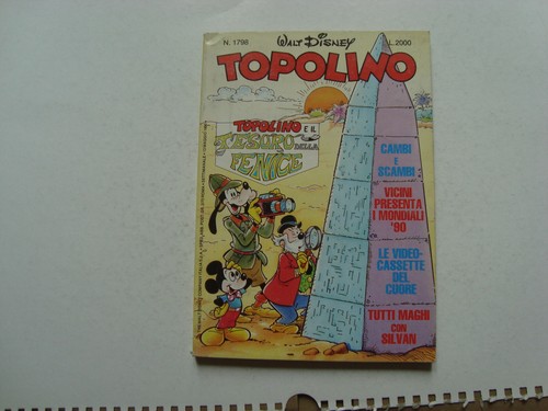Topolino 1798 maggio - topolino,