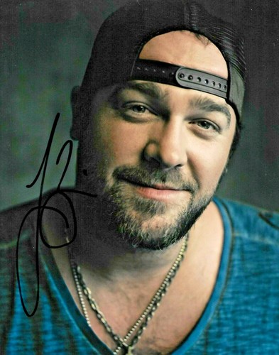 Lee brice foto firmata - foto, 8x10