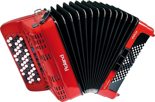 Roland accordion 1xb red - accordion, fr-1xb
