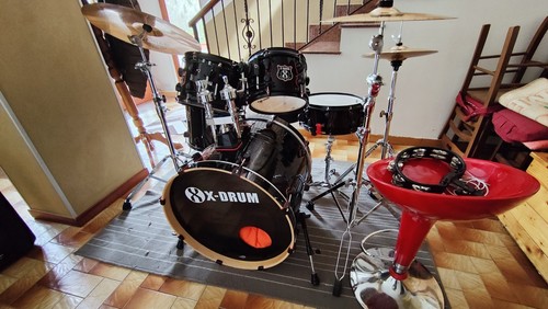 Batteria drum piatti - batteria, +