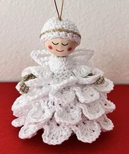 Angelo, decorazione albero, balocco,amigurumi, decorazione Natale, regalo Natale