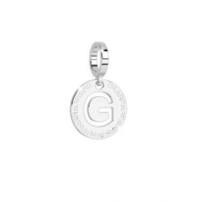 Charm Rebecca Donna in Argento
