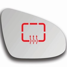 Spiegelglas Rechts Beheizbar