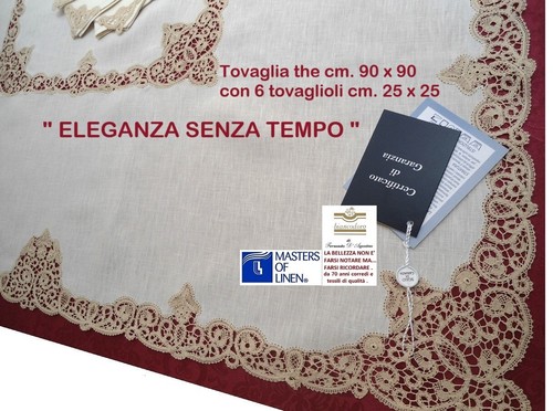 Tovaglia the lino pizzo