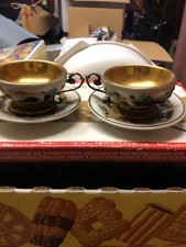 Set due tazze da caffè Capodimonte 